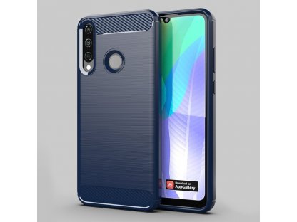 Carbon Case elastické pouzdro Huawei Y6p černé