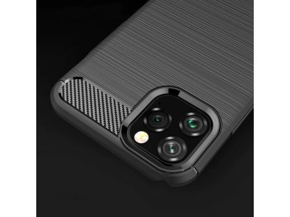 Carbon Case elastické pouzdro iPhone 11 černé