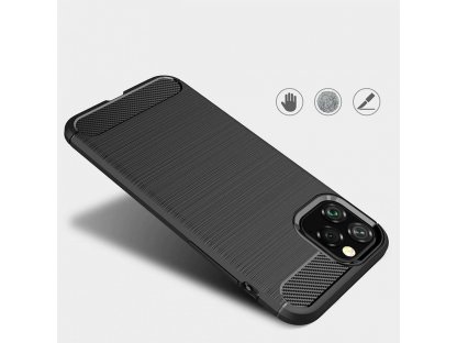 Carbon Case elastické pouzdro iPhone 11 modré