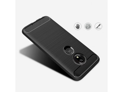 Carbon Case elastické pouzdro Motorola Moto G7 Play černé