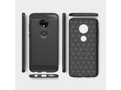 Carbon Case elastické pouzdro Motorola Moto G7 Play černé