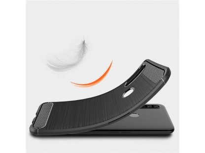 Carbon Case elastické pouzdro Oppo A31 černé