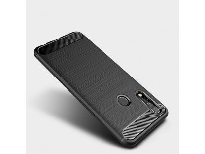 Carbon Case elastické pouzdro Oppo A31 černé