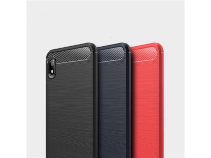 Carbon Case elastické pouzdro Samsung Galaxy A10 modré