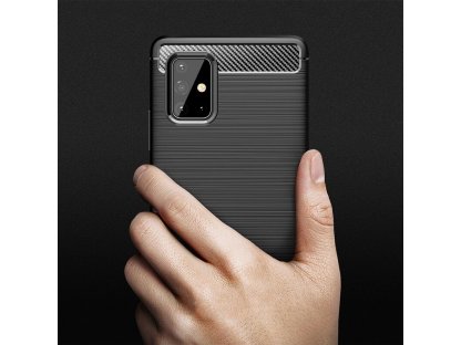 Carbon Case elastické pouzdro Samsung Galaxy A31 černé