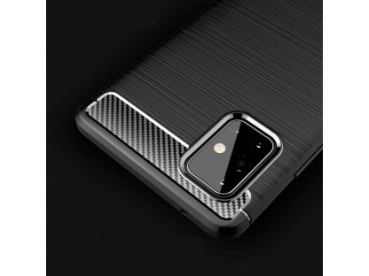 Carbon Case elastické pouzdro Samsung Galaxy A31 černé