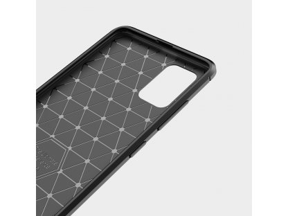 Carbon Case elastické pouzdro Samsung Galaxy A71 modré