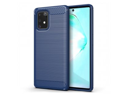Carbon Case elastické pouzdro Samsung Galaxy S10 Lite modré