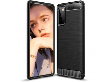 Carbon Case elastické pouzdro Samsung Galaxy S20 FE černé