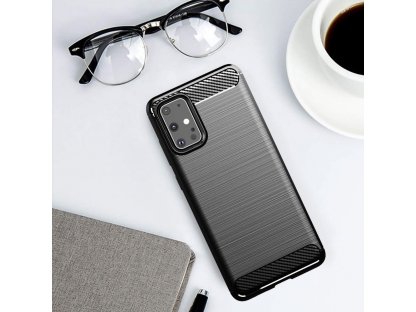 Carbon Case elastické pouzdro Samsung Galaxy S20 Ultra černé