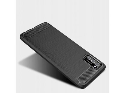 Carbon Case elastické pouzdro Xiaomi Poco M3 czarny