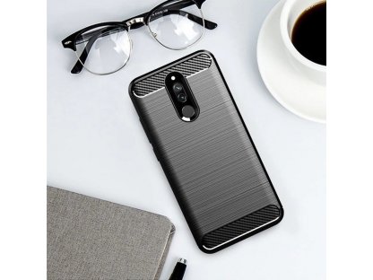 Carbon Case elastické pouzdro Xiaomi Redmi 8 černé