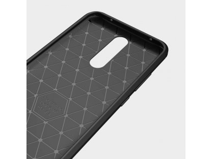 Carbon Case elastické pouzdro Xiaomi Redmi 8A černé