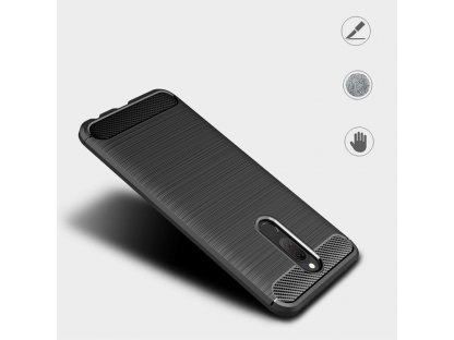 Carbon Case elastické pouzdro Xiaomi Redmi 8A černé