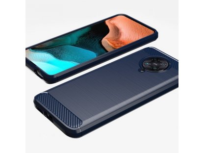 Carbon Case elastické pouzdro Xiaomi Redmi K30 Pro / Poco F2 Pro modré