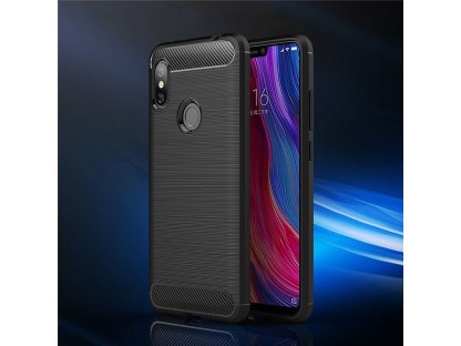 Carbon Case elastické pouzdro Xiaomi Redmi Note 6 Pro černé