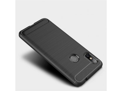 Carbon Case elastické pouzdro Xiaomi Redmi Note 6 Pro černé