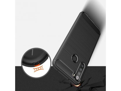 Carbon Case elastické pouzdro Xiaomi Redmi Note 8 modré