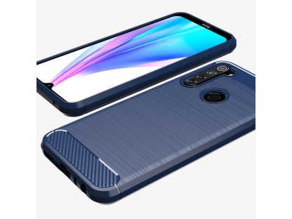 Carbon Case elastické pouzdro Xiaomi Redmi Note 8T modré