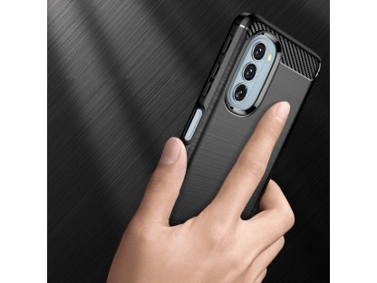 Karbonové flexibilní pouzdro pro Motorola Moto G51 5G - černé