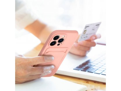 CARD Case for IPHONE 15 PLUS pink