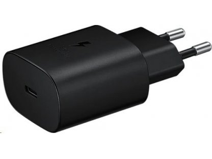 Cestovní nabíječka s rychlonabíjením USB 25W černá EP-TA800NBE