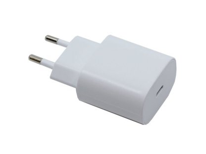 Cestovní nabíječka USB-C bílá (Bulk)