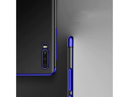 Clear Color case gelové pouzdro s metalickým rámem Huawei P Smart Pro / Huawei Y9s černé