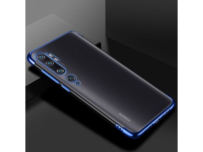 Clear Color case gelové pouzdro s metalickým rámem Xiaomi Mi Note 10 / Mi Note 10 Pro / Mi CC9 Pro červené