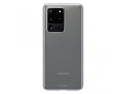 Clear Cover gelové pouzdro Samsung Galaxy S20 Ultra transparent (EF-QG988TTEGEU)