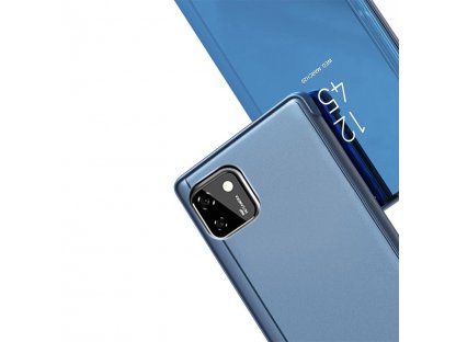 Clear View Case fpouzdro s klapkou Huawei Y5p růžové