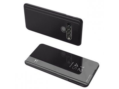 Clear View Case futerał etui z klapką LG K50S czarny