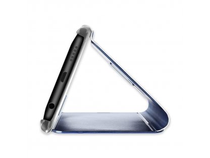 Clear View Case pouzdro s klapkou Huawei Y5 2019 růžové