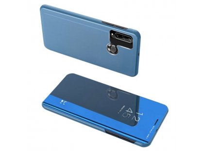 Clear View Case pouzdro s klapkou Huawei Y6p modré