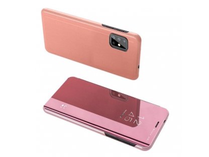 Clear View Case pouzdro s klapkou Samsung Galaxy S20 Ultra růžové