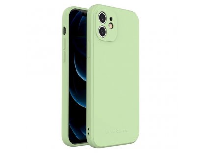 Color Case silikonové elastické pouzdro iPhone XS Max zelené