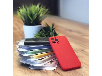 Color Case silikonové pružné odolné pouzdro iPhone XS Max černé