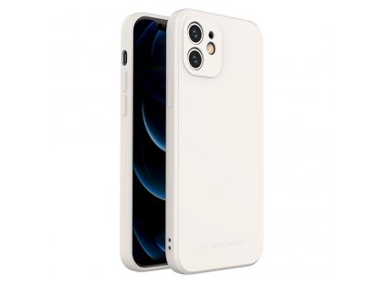 Color Case silikonové pružné odolné pouzdro pro iPhone XS Max bílé