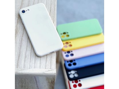 Color Case silikonové pružné odolné pouzdro pro iPhone XS Max žluté