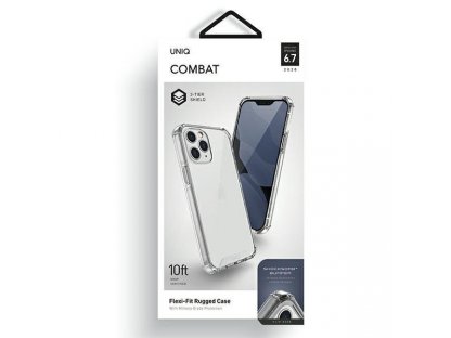 Combat pouzdro iPhone 12 Pro Max průsvitné