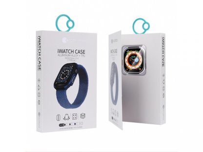 COTECi celoplošné ochranné hliníkové pouzdro pro Apple Watch Ultra 49mm titanová