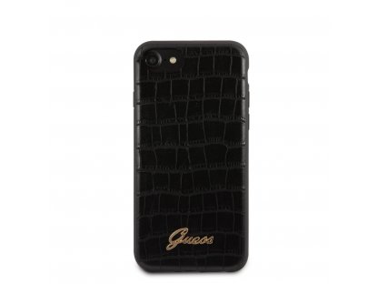 Croco Pouzdro pro iPhone 8 / SE 2020 černé (EU Blister)