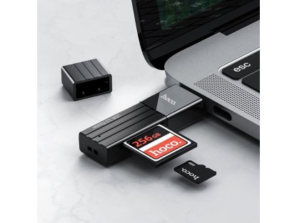 Čtečka paměťových karet 2 v 1 HOCO HB20 Mindful USB2.0