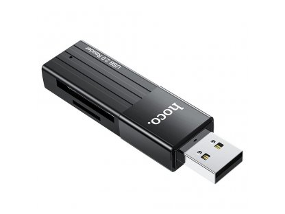 Čtečka paměťových karet 2 v 1 HOCO HB20 Mindful USB2.0