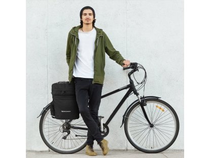 Cyklistická taška bicycle pannier bag 60L černá