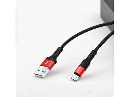 Datový kabel USB-C Xpress X26 černý/červený 1 m