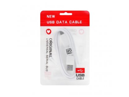 Datový kabel USB na USB-C 3.0 bílý HD2