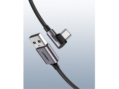 Datový kabel USB - USB-C 1m 3A šedý (50941)