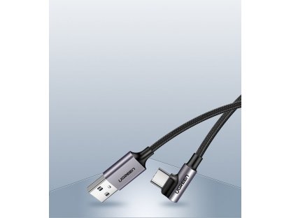 Datový kabel USB - USB-C 1m 3A šedý (50941)