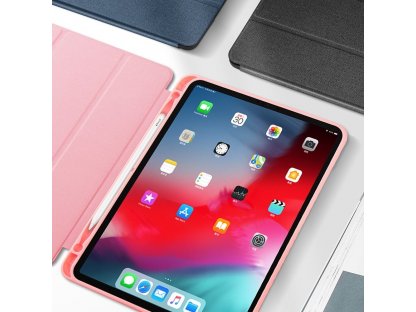 Domo skládané pouzdro na tablet s funkcí Smart Sleep podstavec iPad Pro 11 2018 růžové